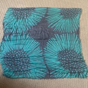 Super soft flower scarf